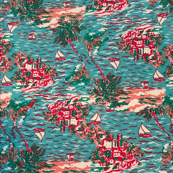 Kim Rogers Blue and Red Patterned Mini Dress - Picture 2 of 4